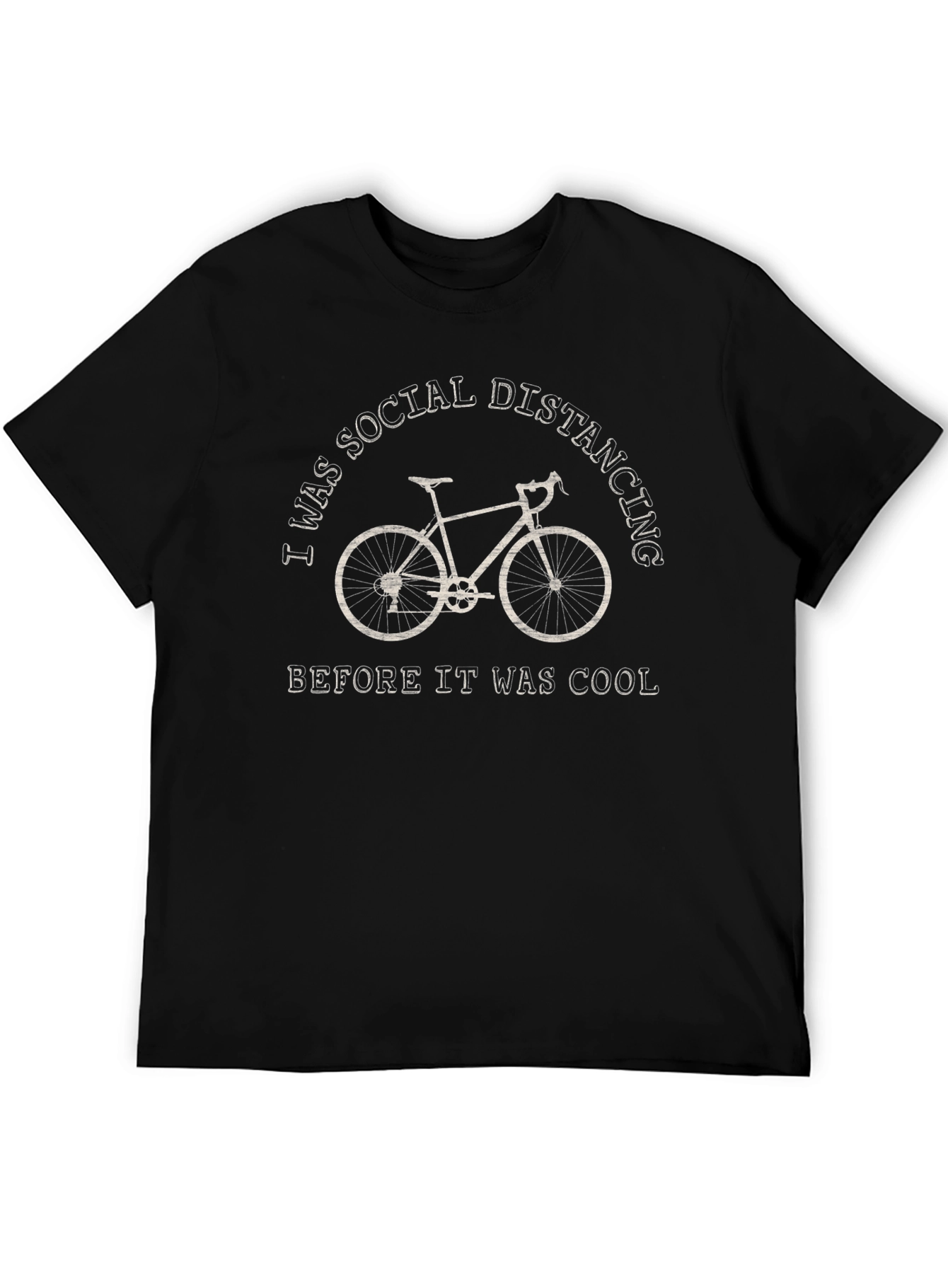 Social Distancing Bike T-Shirt