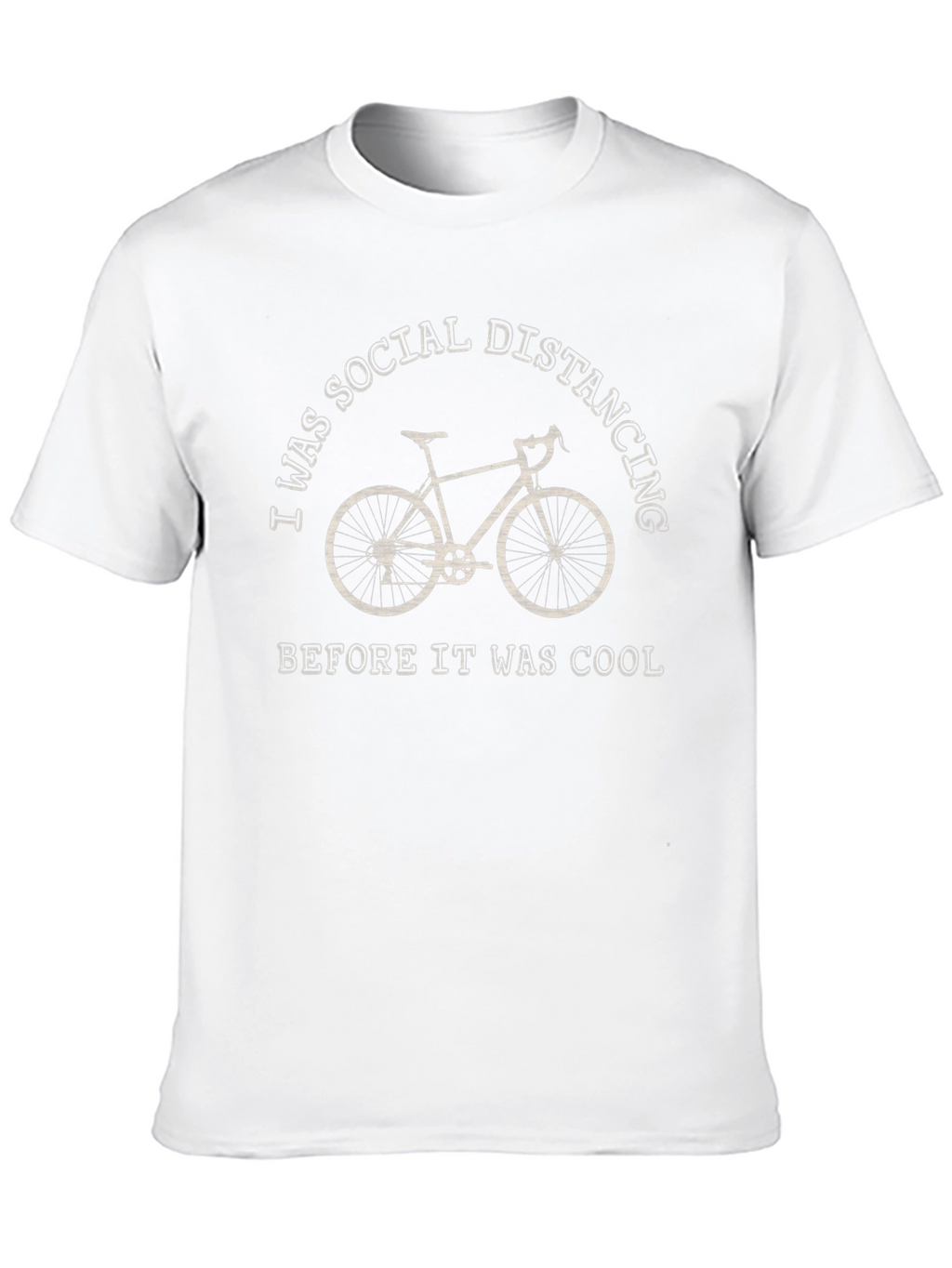 Social Distancing Bike T-Shirt