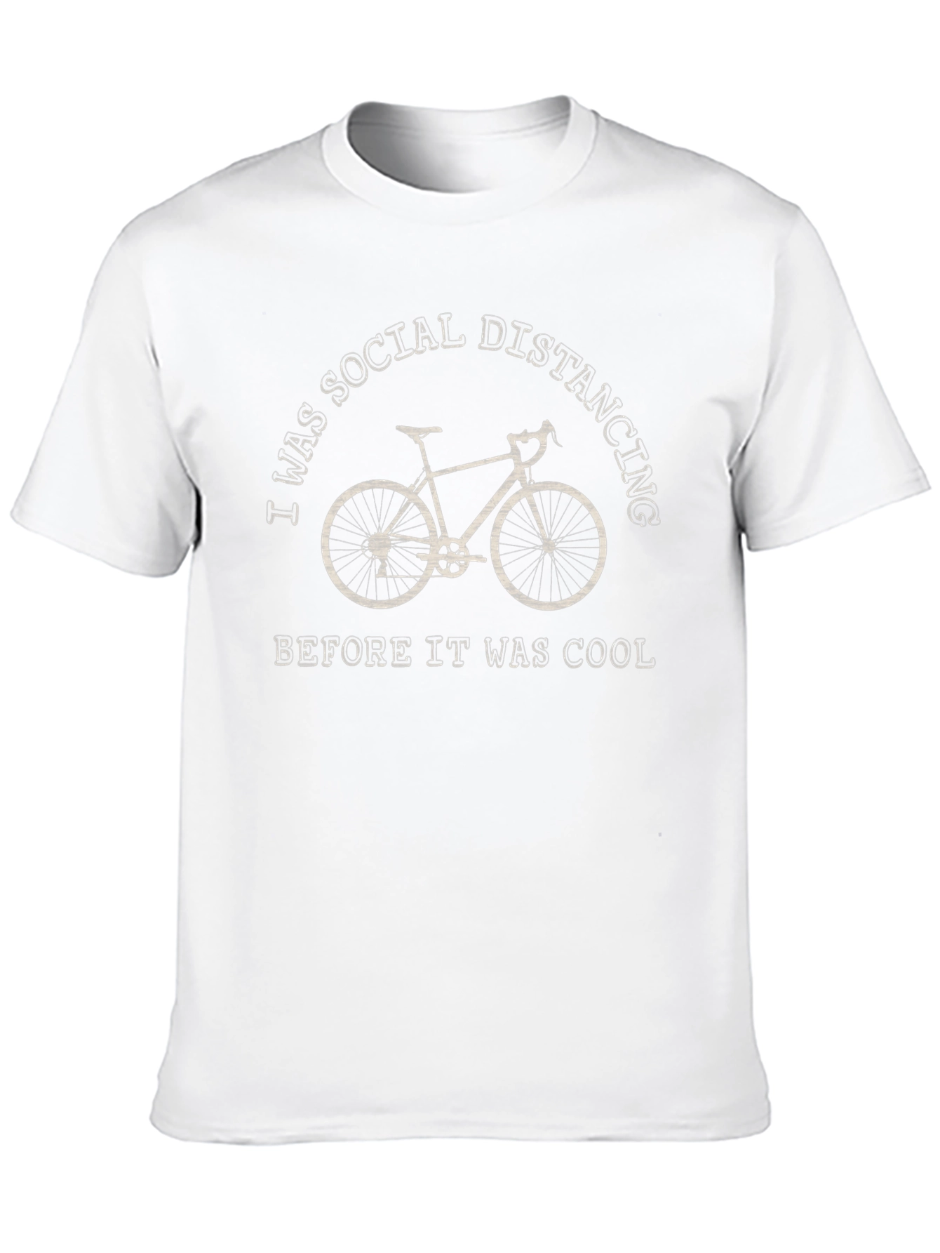 Social Distancing Bike T-Shirt