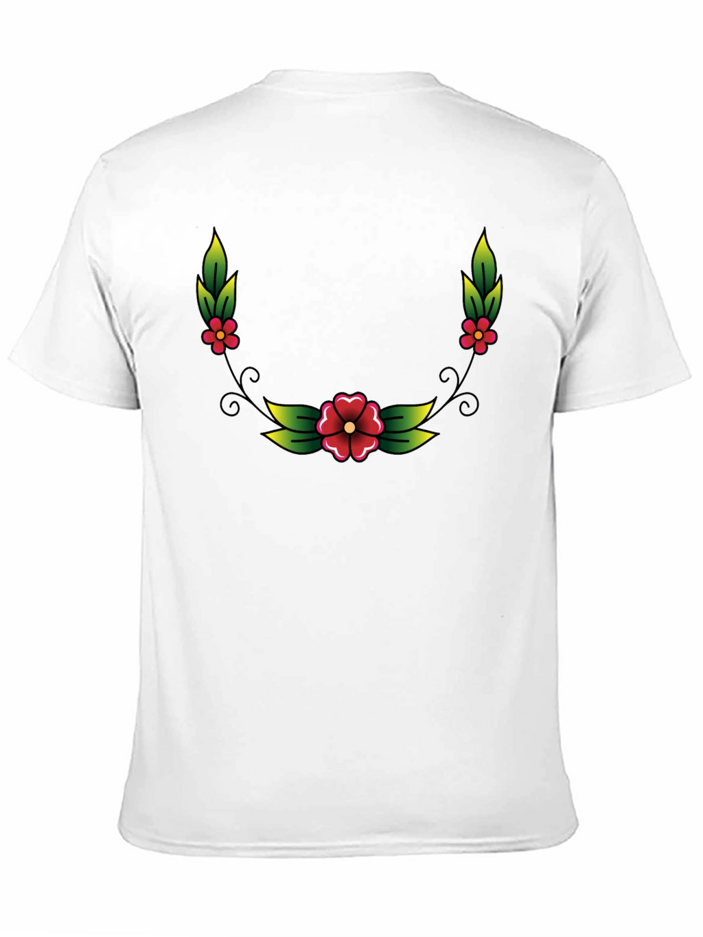 Floral Crew Neck T-Shirt