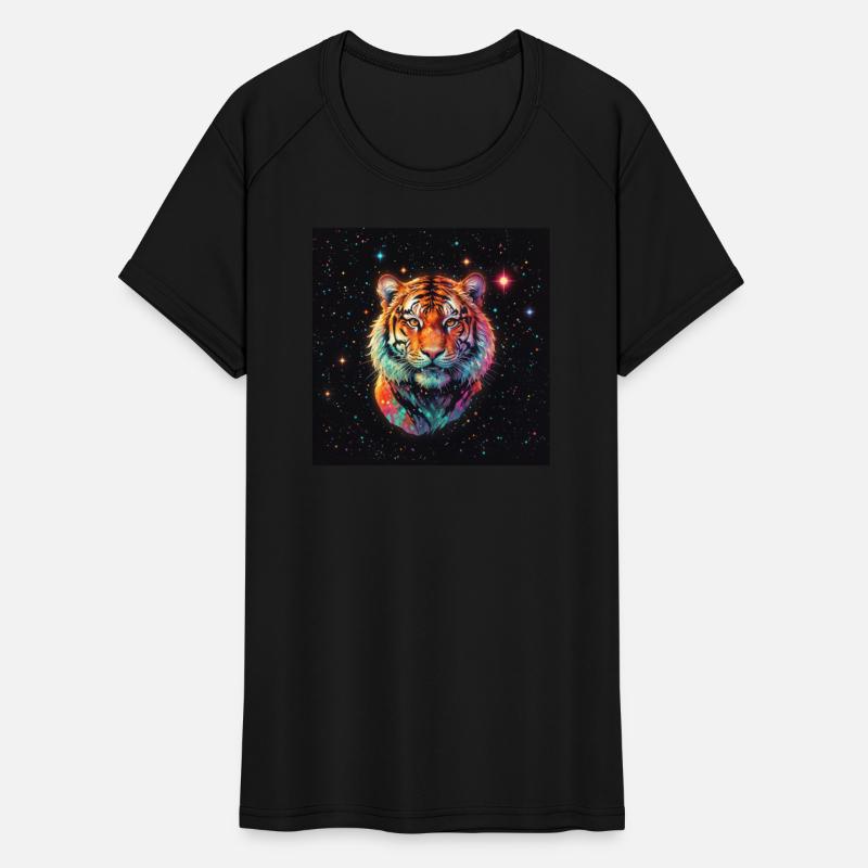 Tiger watching from the stars