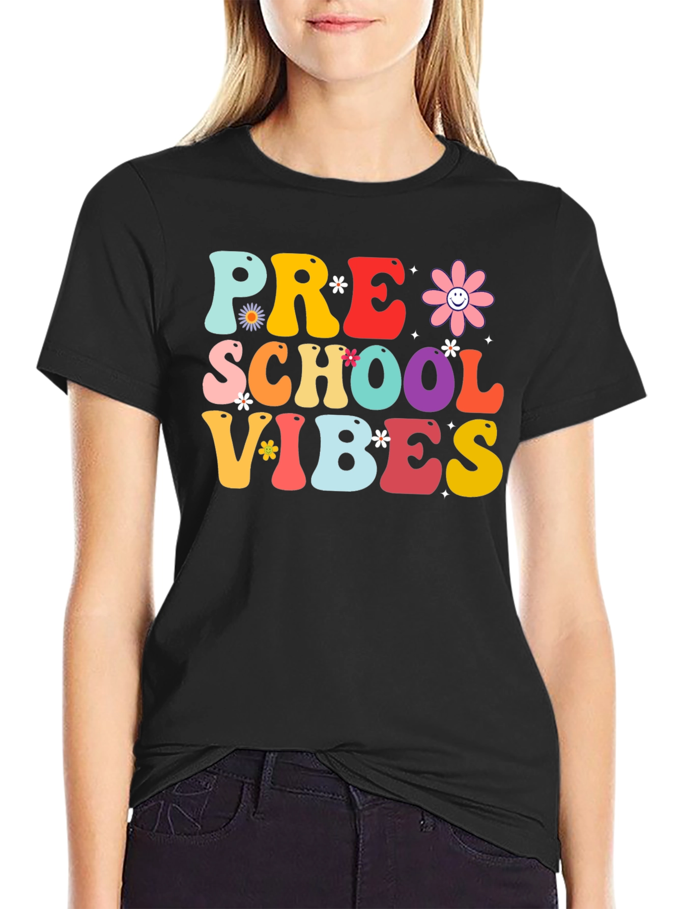 Preschool Vibes Graphic T-Shirt