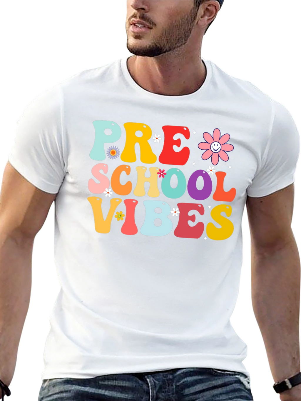 Preschool Vibes Graphic T-Shirt