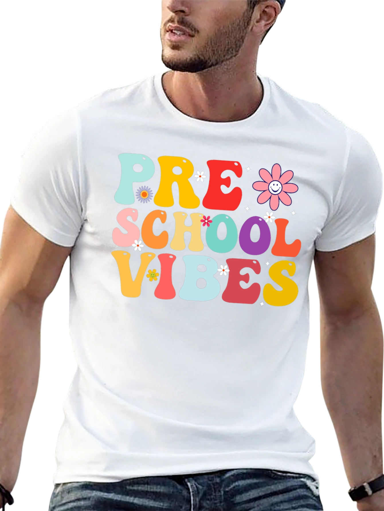 Preschool Vibes Graphic T-Shirt
