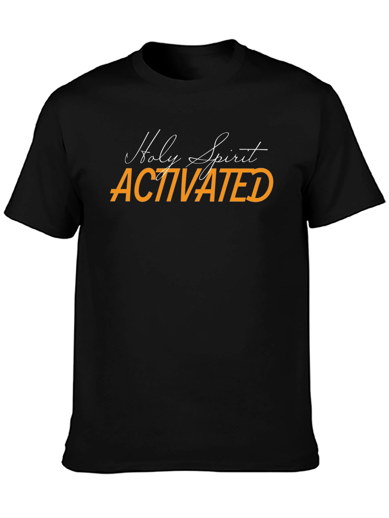 Holy Spirit Activated Black T-Shirt
