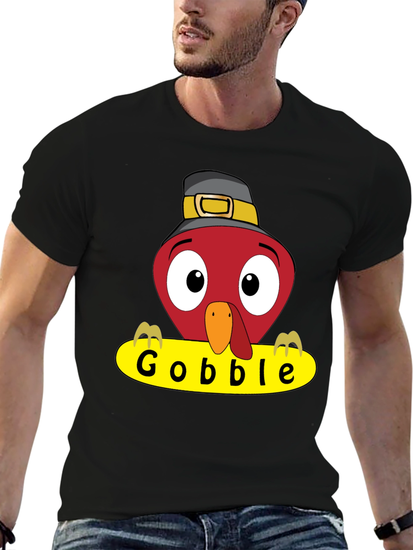 Funny Thanksgiving Turkey Gobble T-Shirt