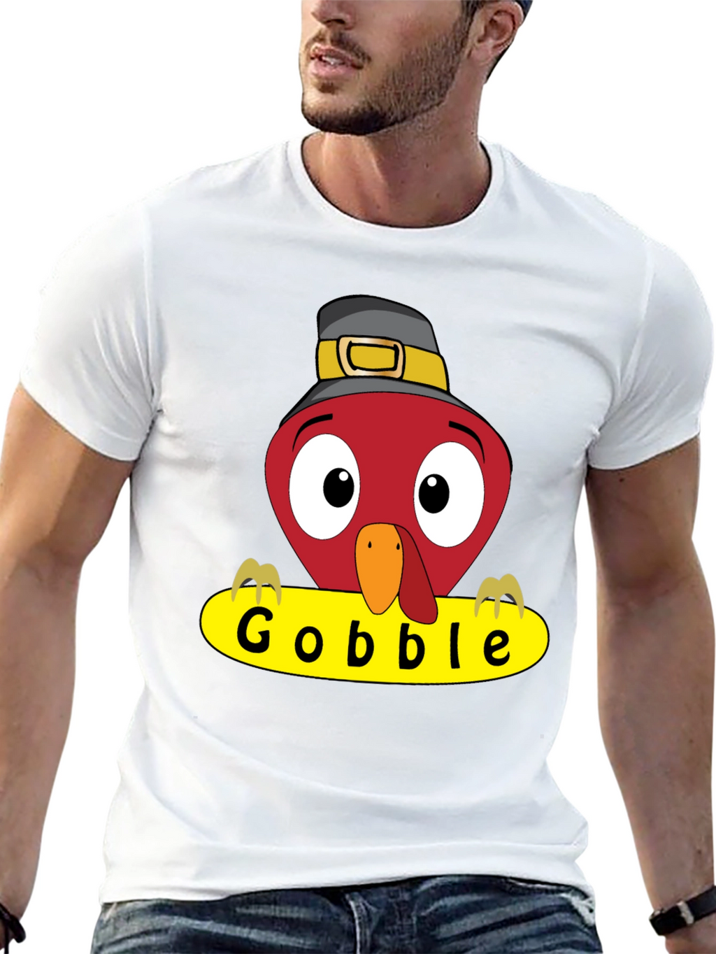 Funny Thanksgiving Turkey Gobble T-Shirt