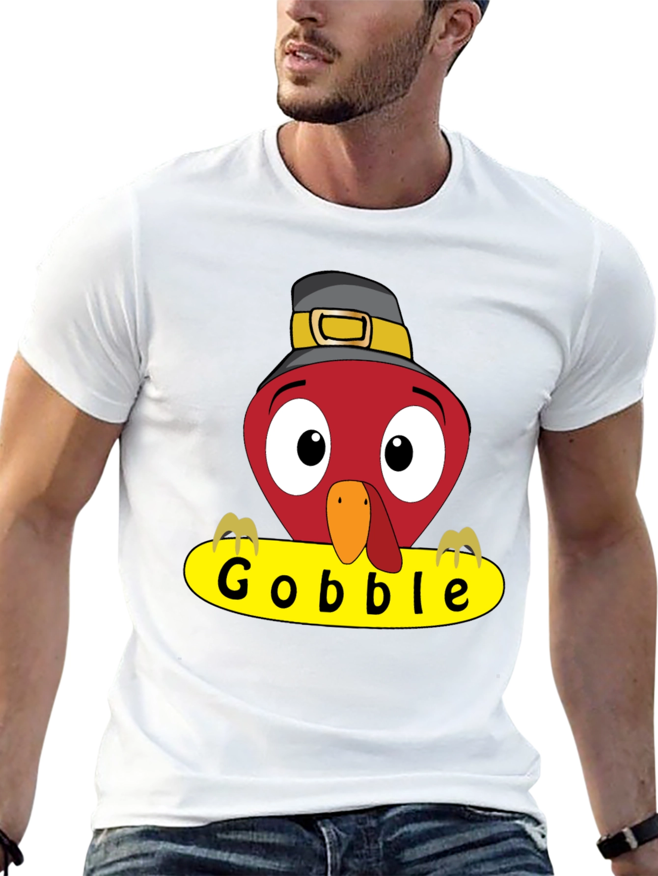 Funny Thanksgiving Turkey Gobble T-Shirt