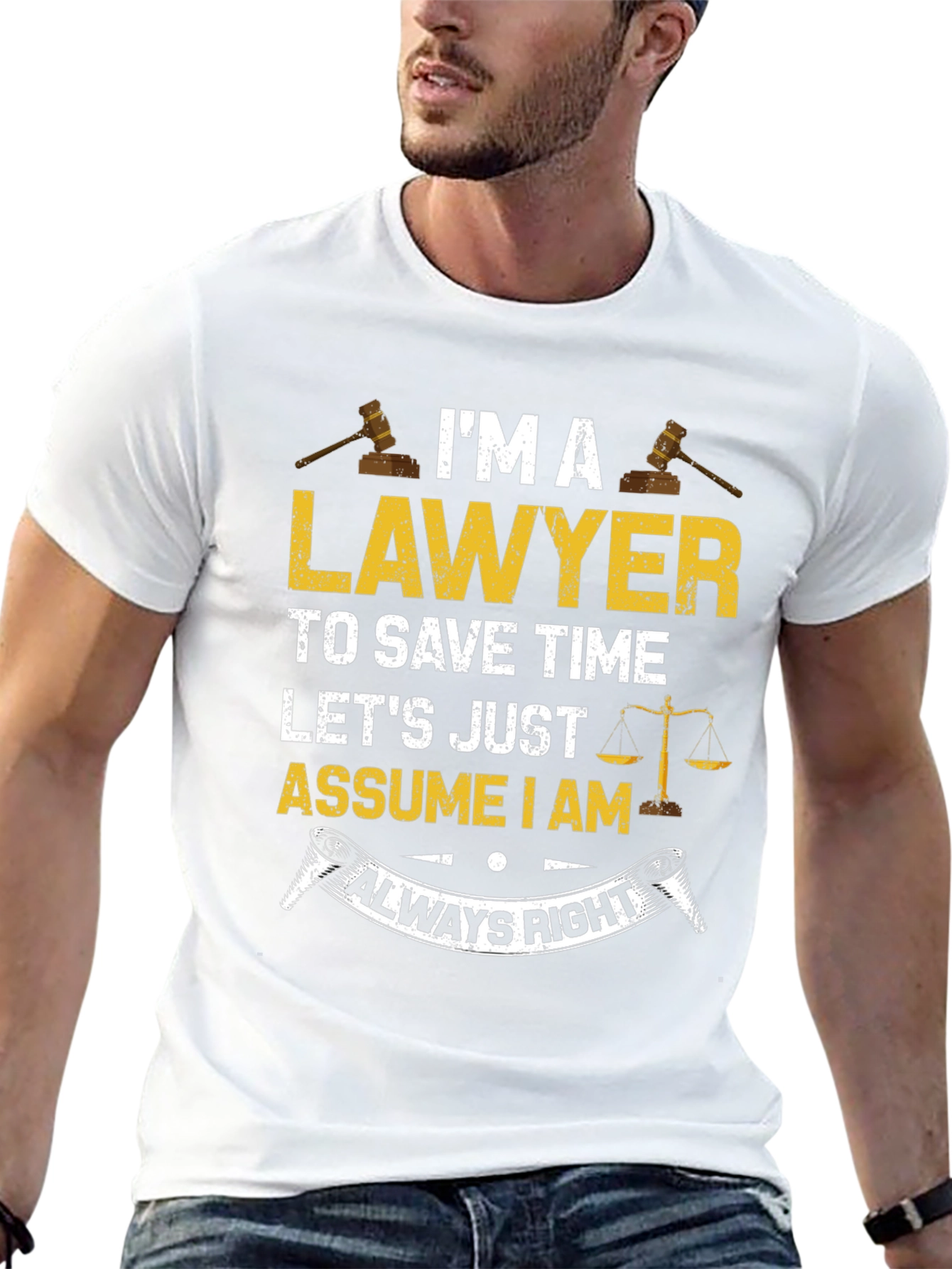 Lawyer Always Right Graphic T-Shirt