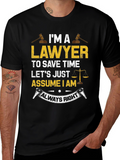 Lawyer Always Right Graphic T-Shirt