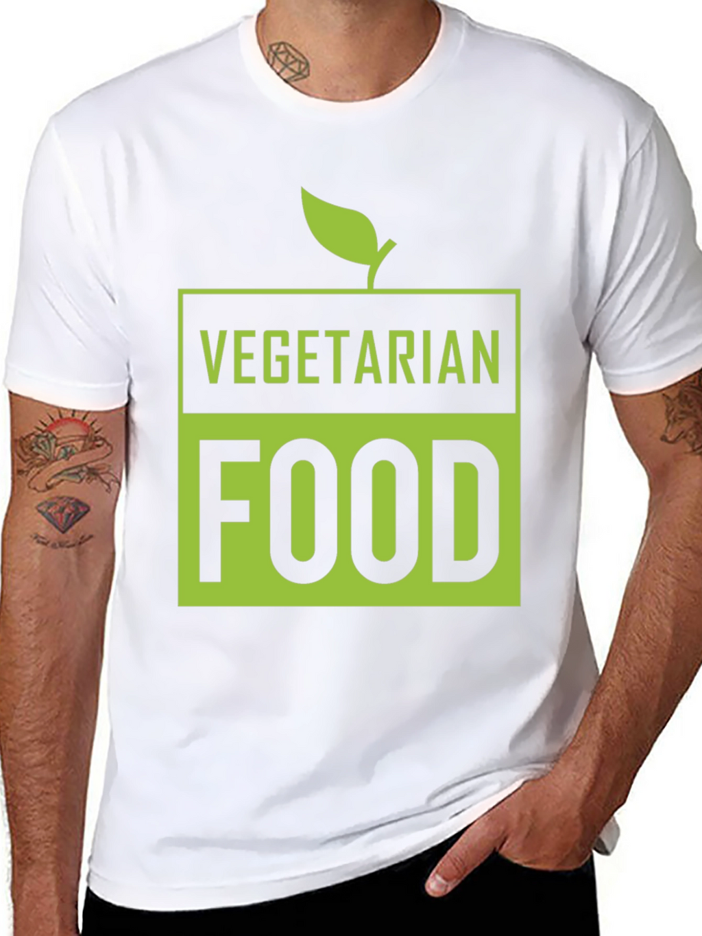 Vegetarian Food T-Shirt - Vegan Lifestyle Tee