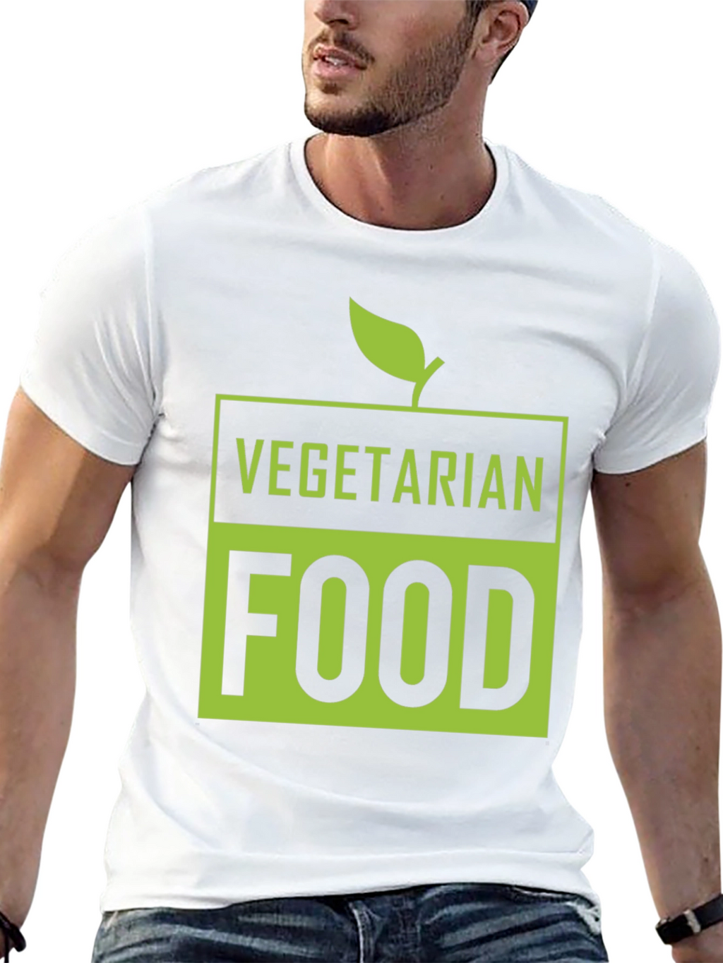 Vegetarian Food T-Shirt - Vegan Lifestyle Tee