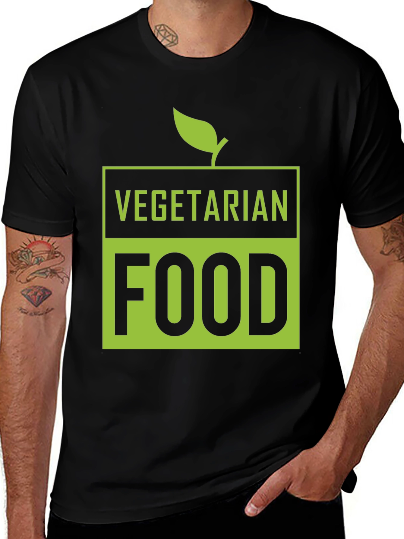 Vegetarian Food T-Shirt - Vegan Lifestyle Tee