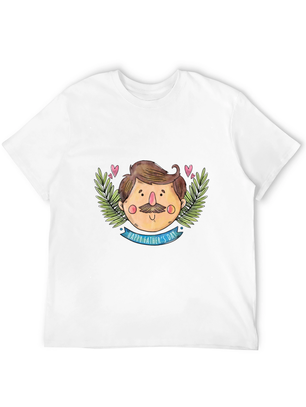 Happy Fathers Day Black T-Shirt