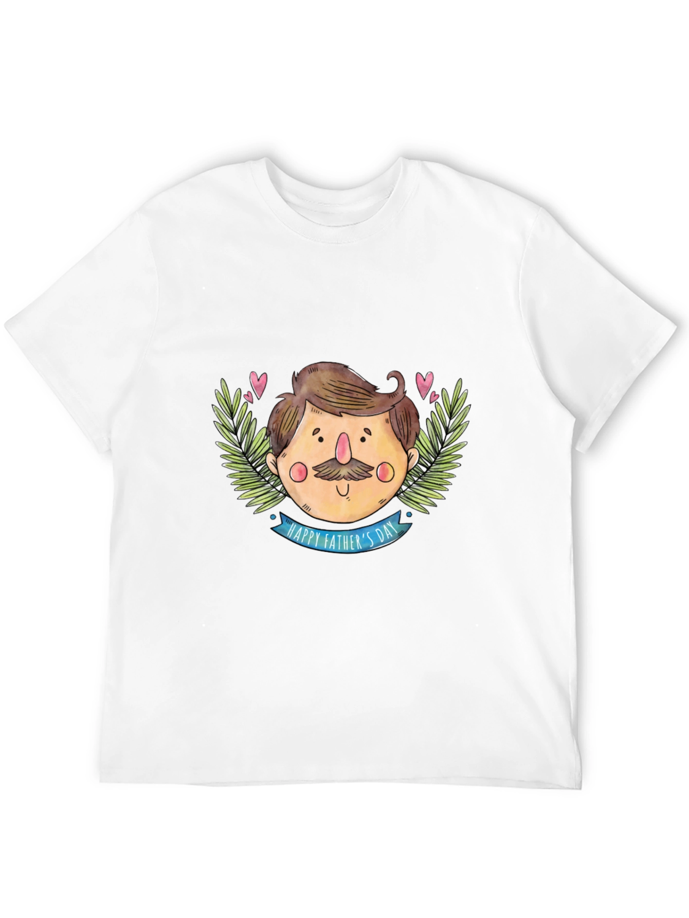 Happy Fathers Day Black T-Shirt