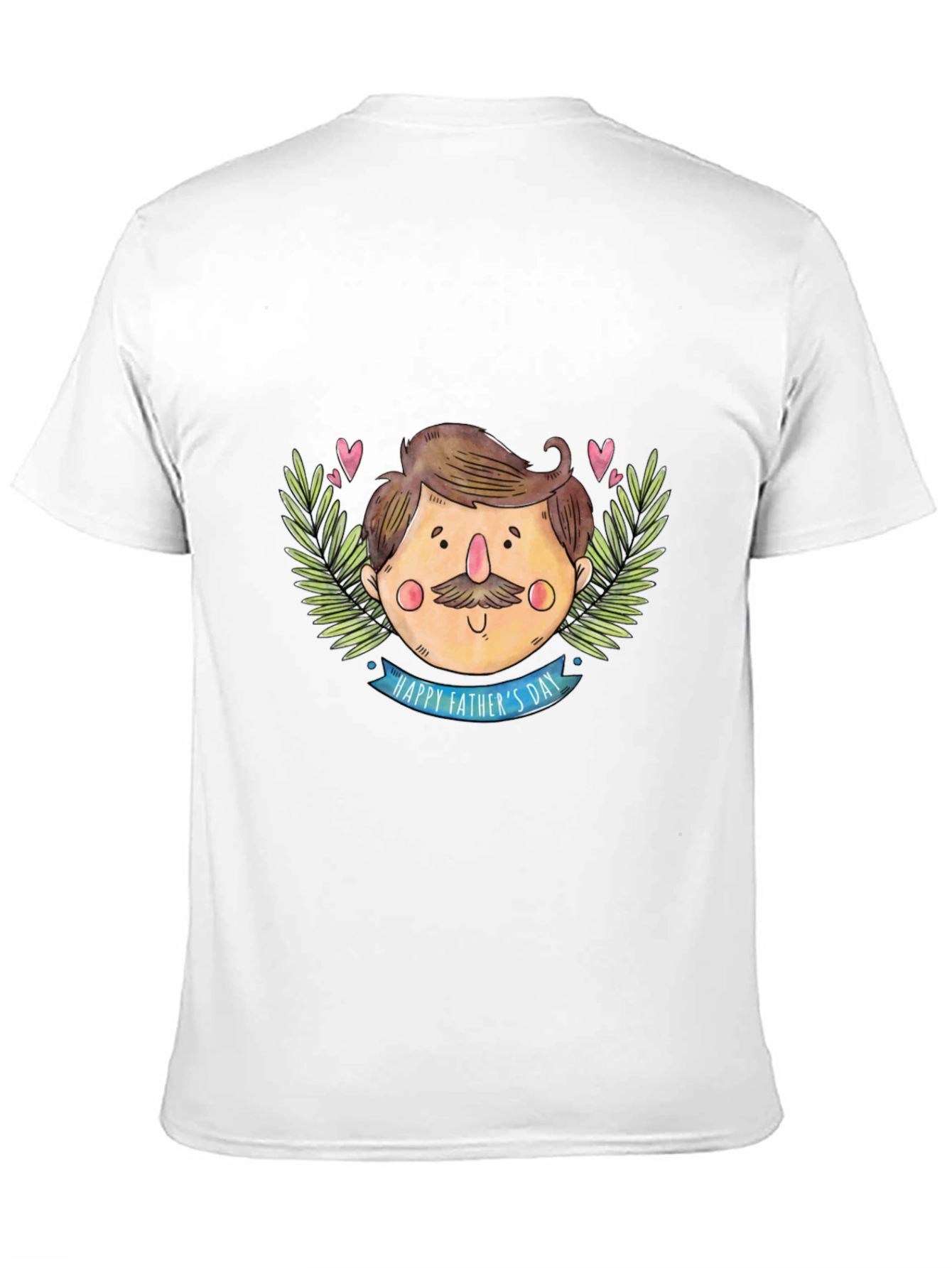 Happy Fathers Day Black T-Shirt