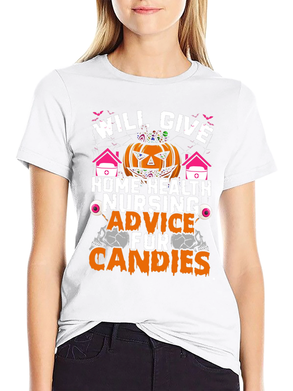 Halloween Home Health Nursing Advice T-Shirt