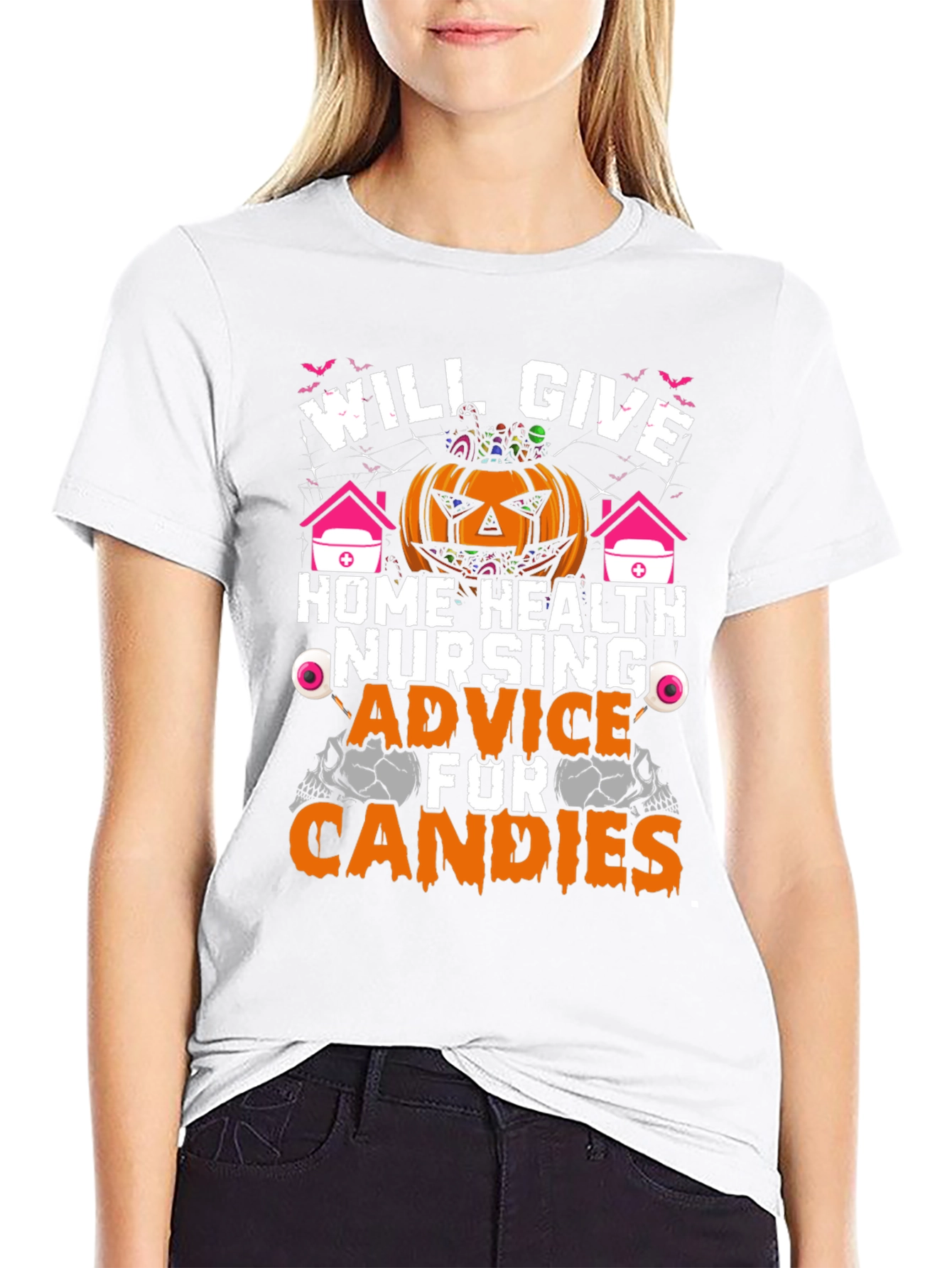Halloween Home Health Nursing Advice T-Shirt