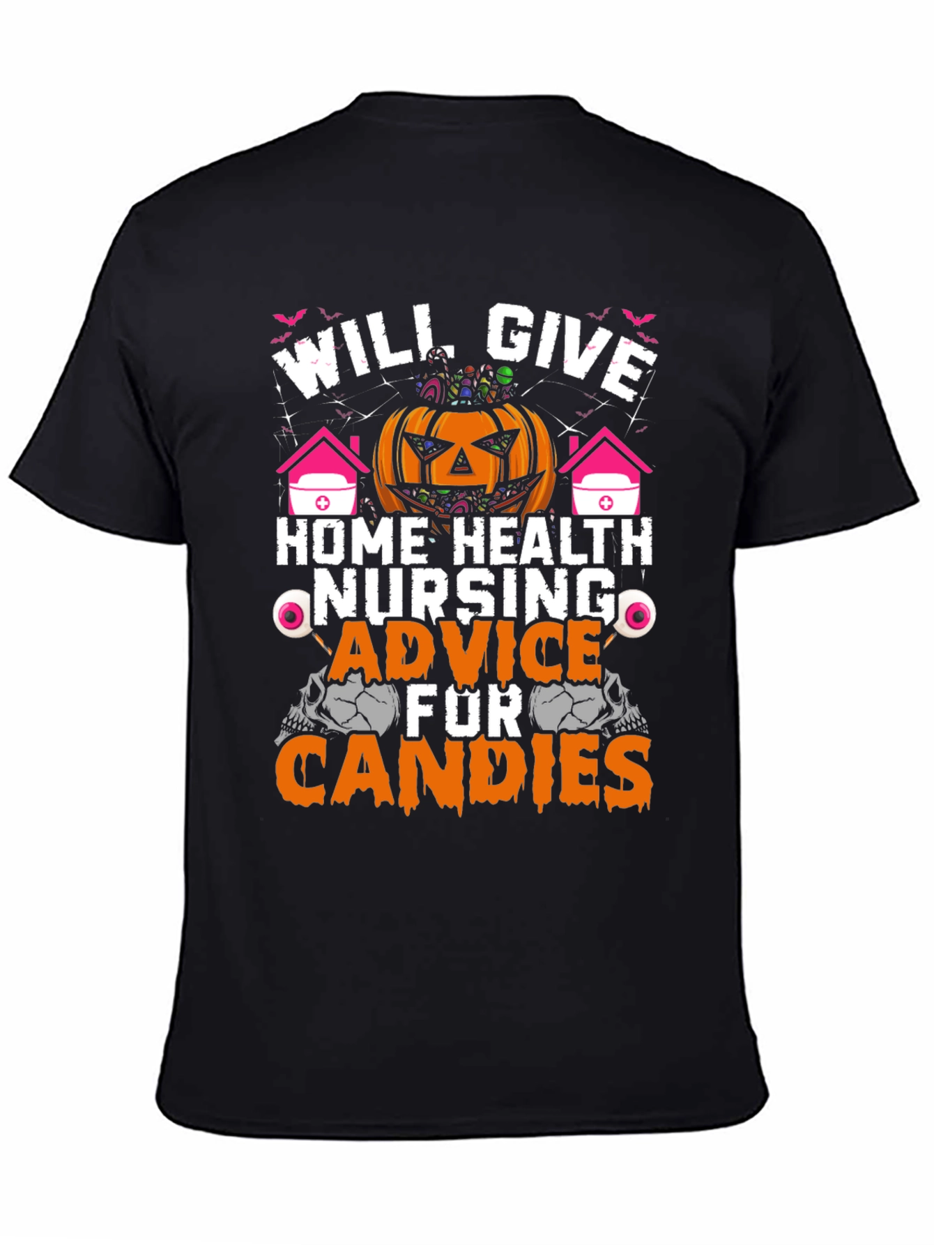 Halloween Home Health Nursing Advice T-Shirt