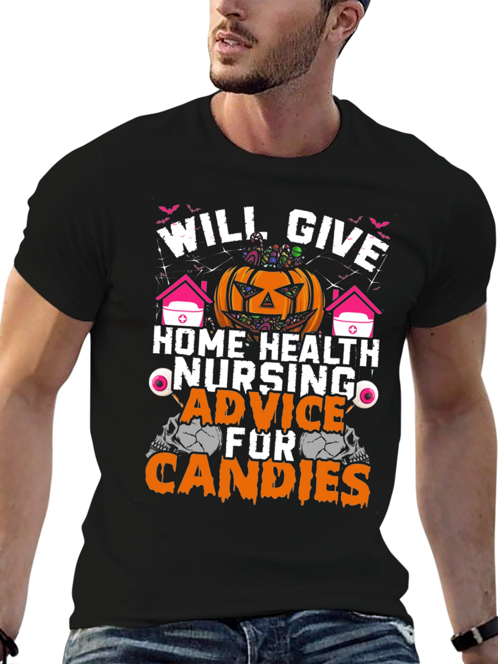 Halloween Home Health Nursing Advice T-Shirt