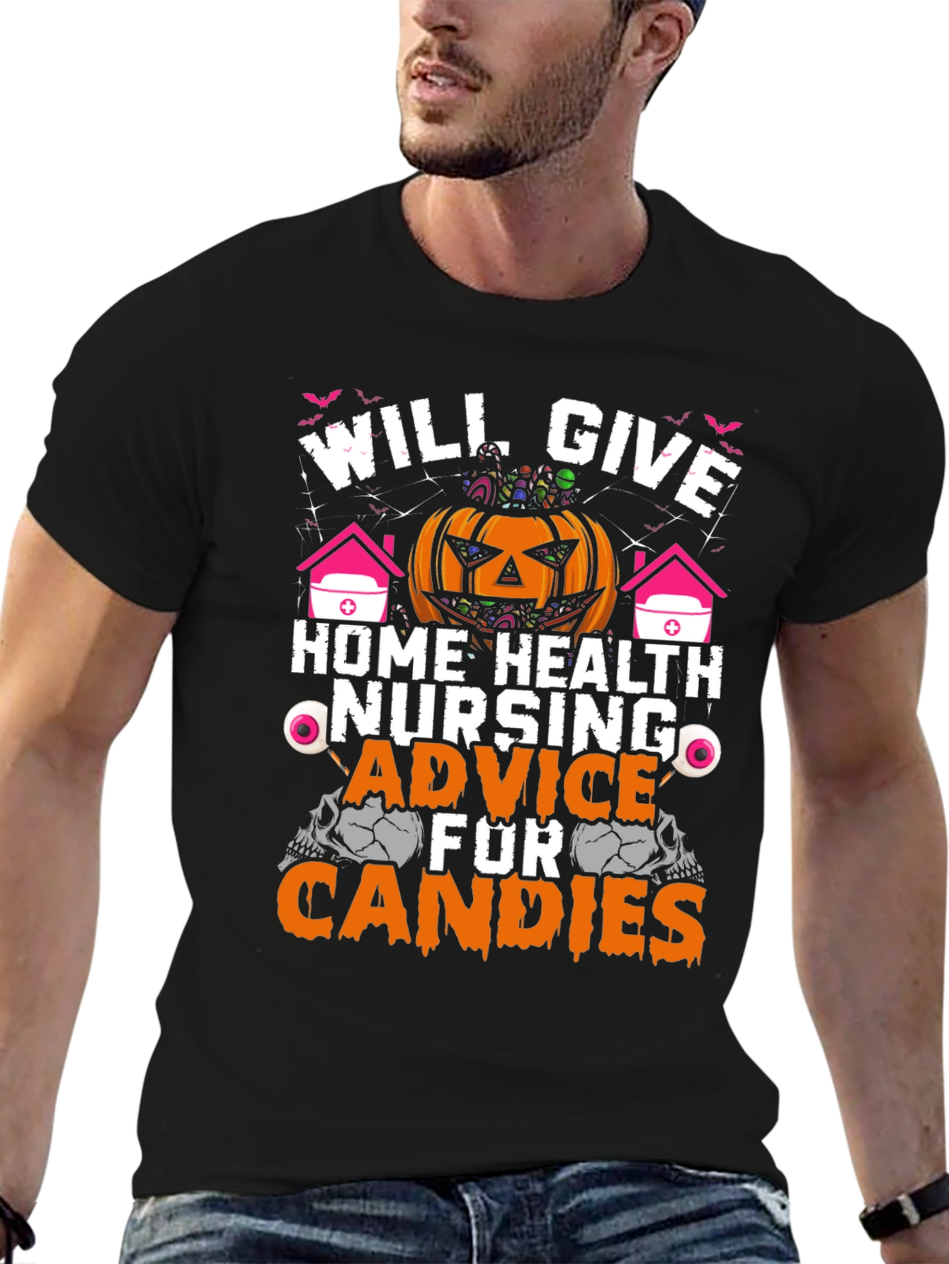 Halloween Home Health Nursing Advice T-Shirt