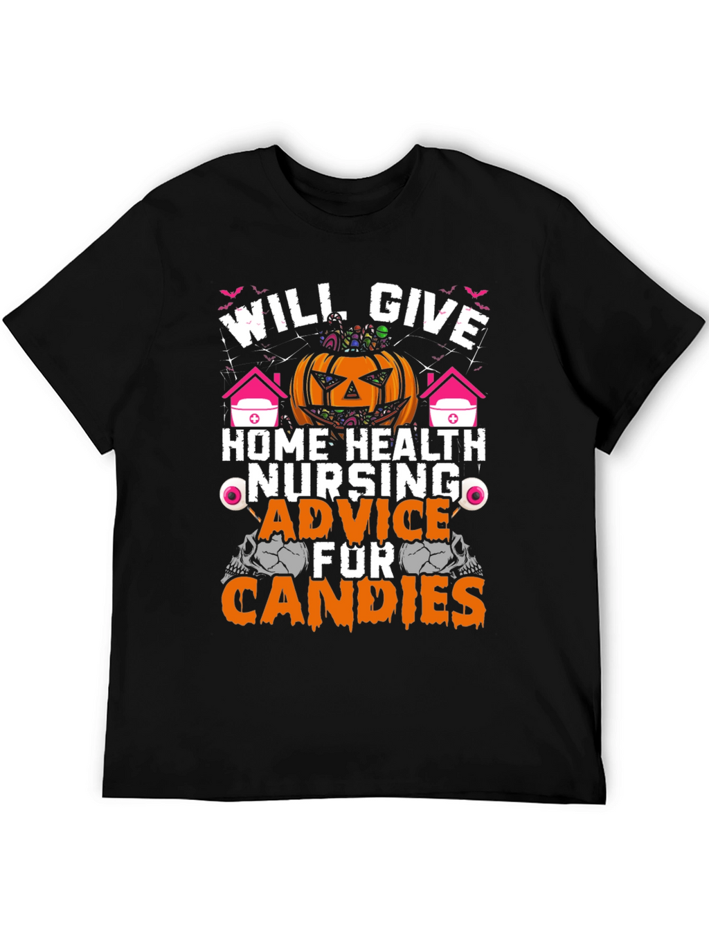 Halloween Home Health Nursing Advice T-Shirt