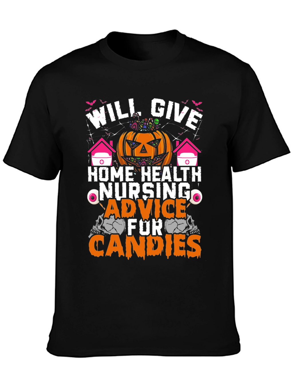 Halloween Home Health Nursing Advice T-Shirt