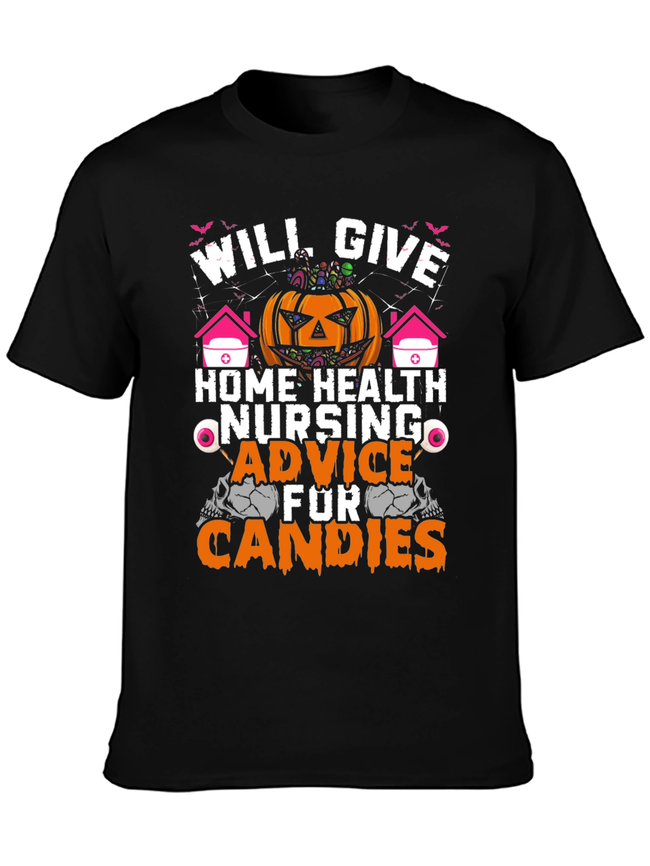 Halloween Home Health Nursing Advice T-Shirt