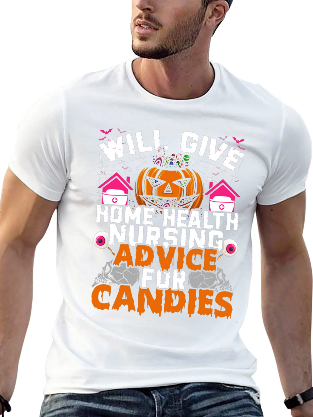 Halloween Home Health Nursing Advice T-Shirt