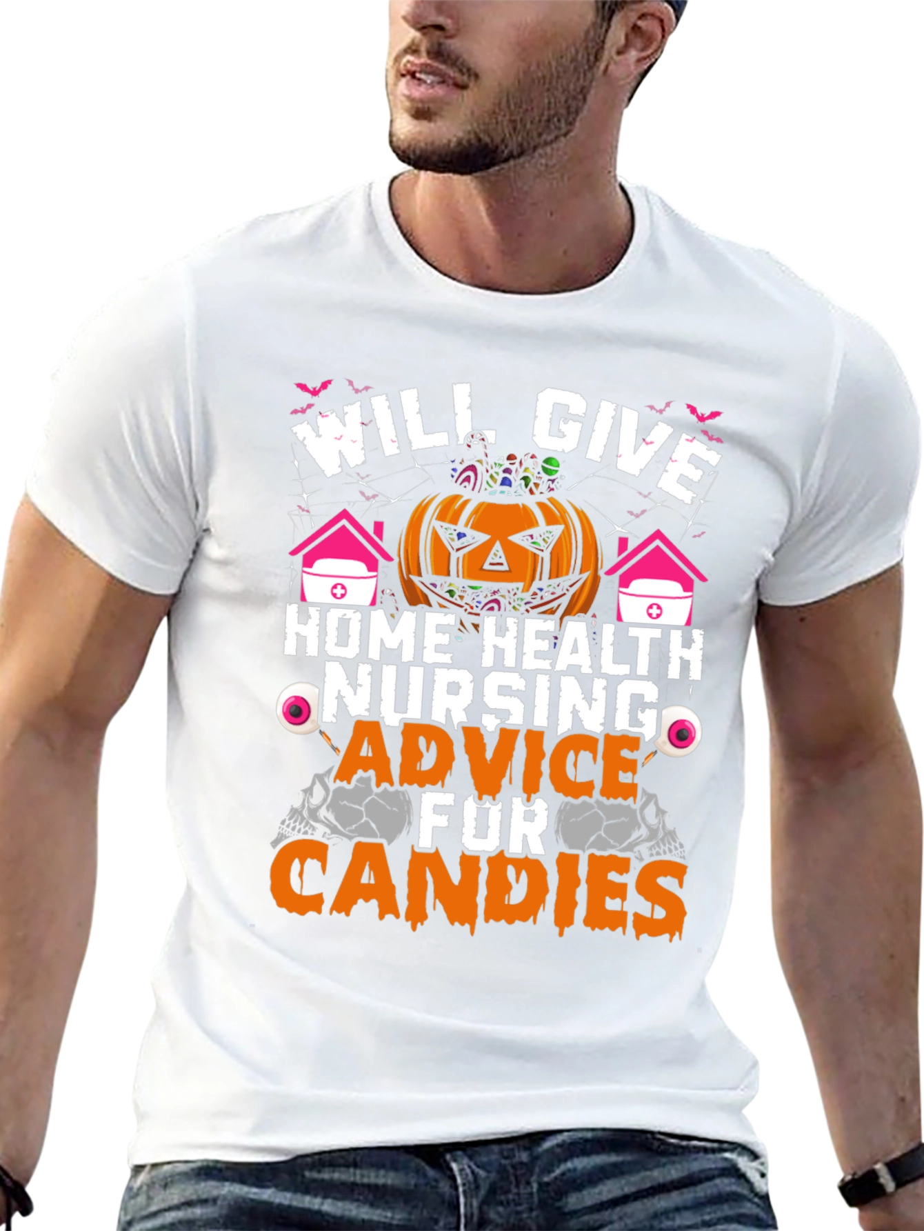 Halloween Home Health Nursing Advice T-Shirt