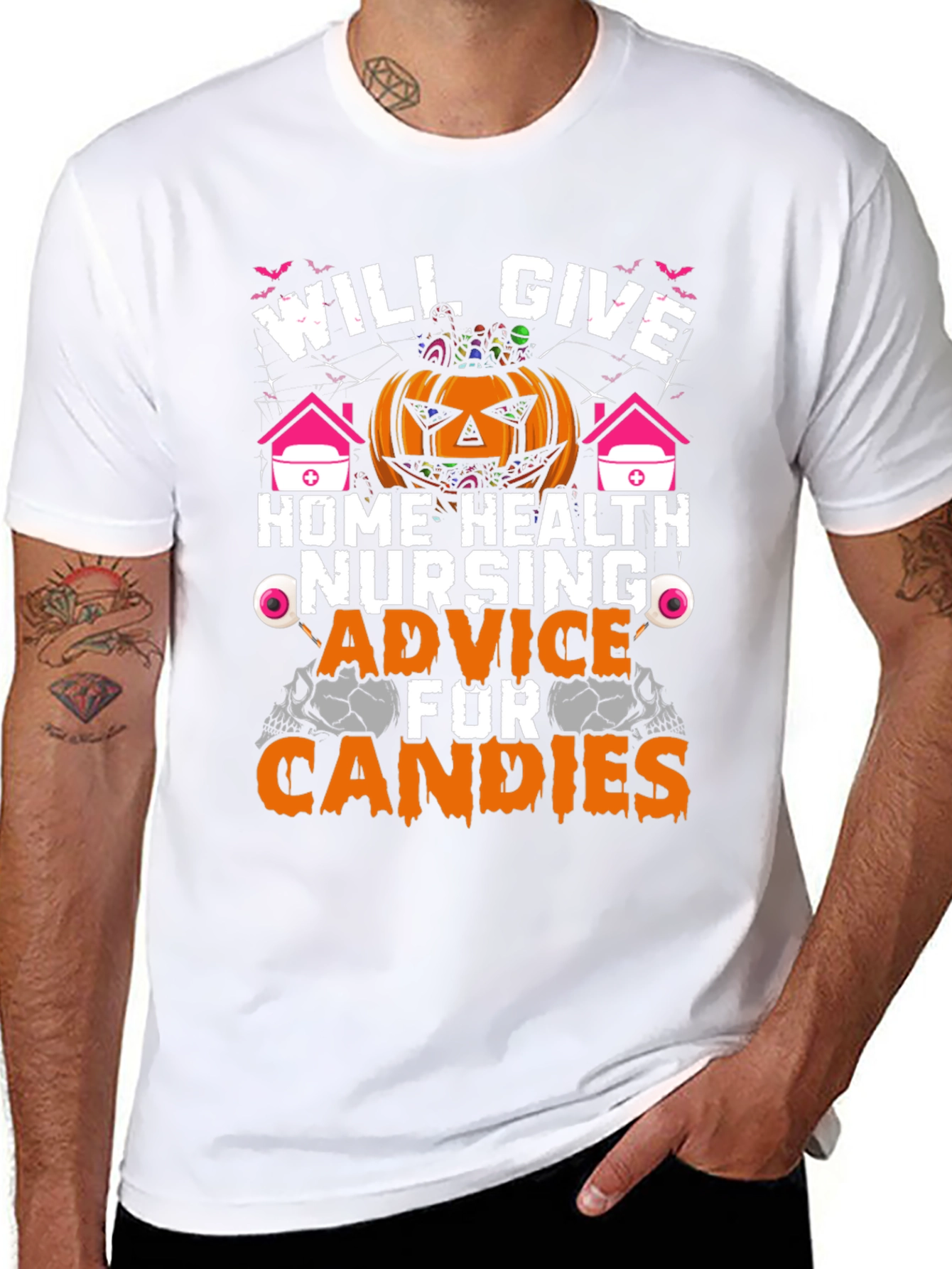 Halloween Home Health Nursing Advice T-Shirt