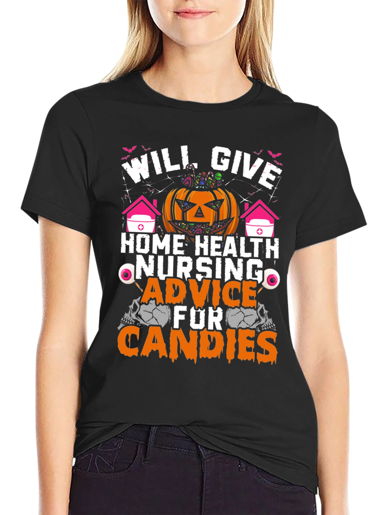 Halloween Home Health Nursing Advice T-Shirt