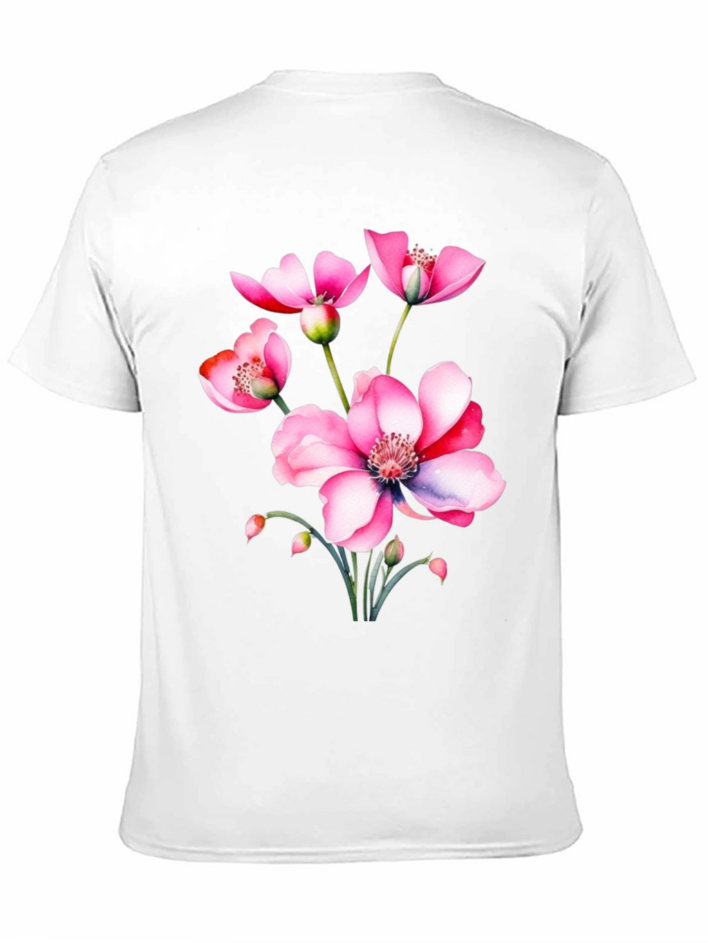 Floral Print T-Shirt - Stylish and Comfortable