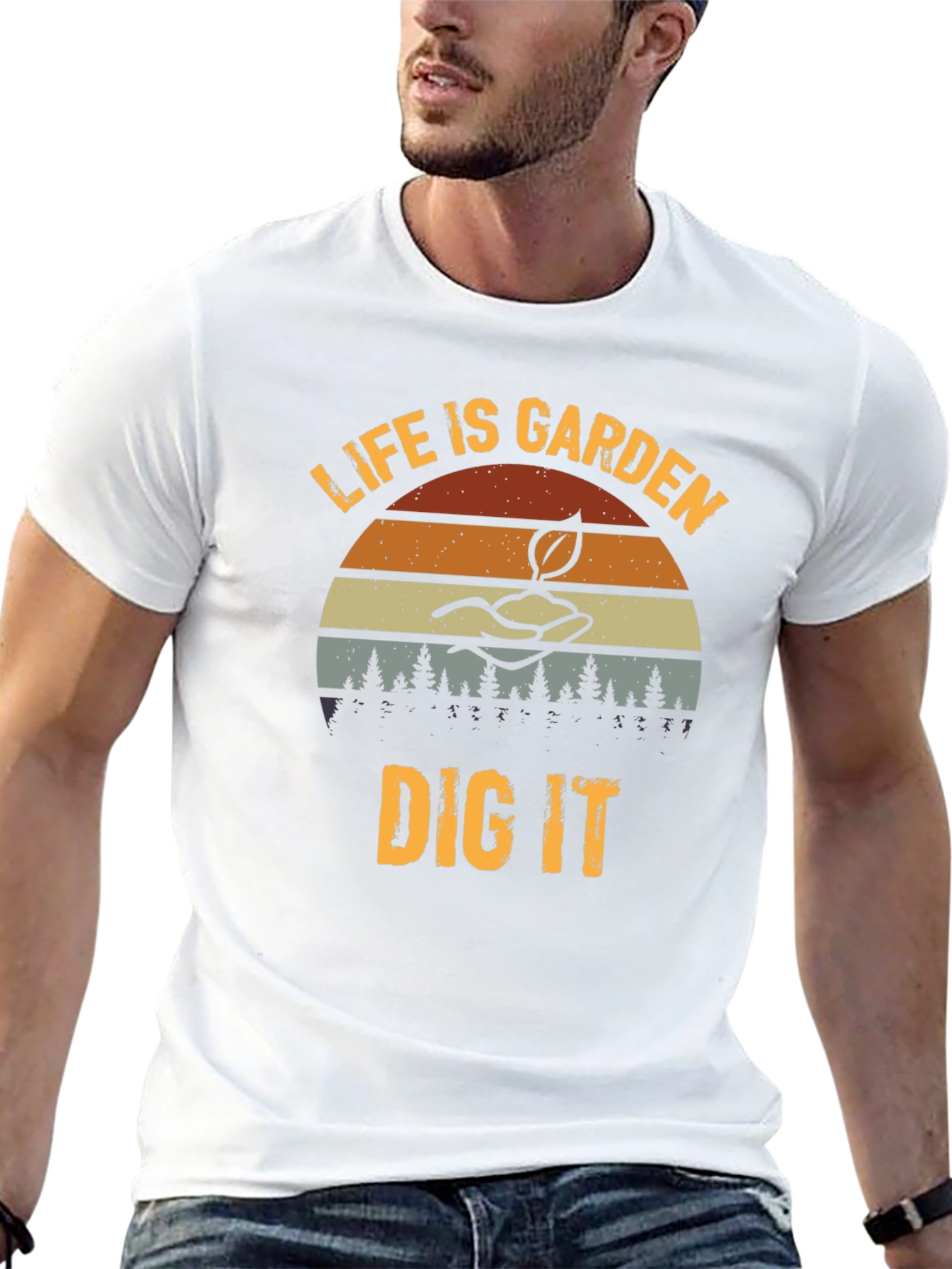 Life is Garden Dig It Graphic T-Shirt