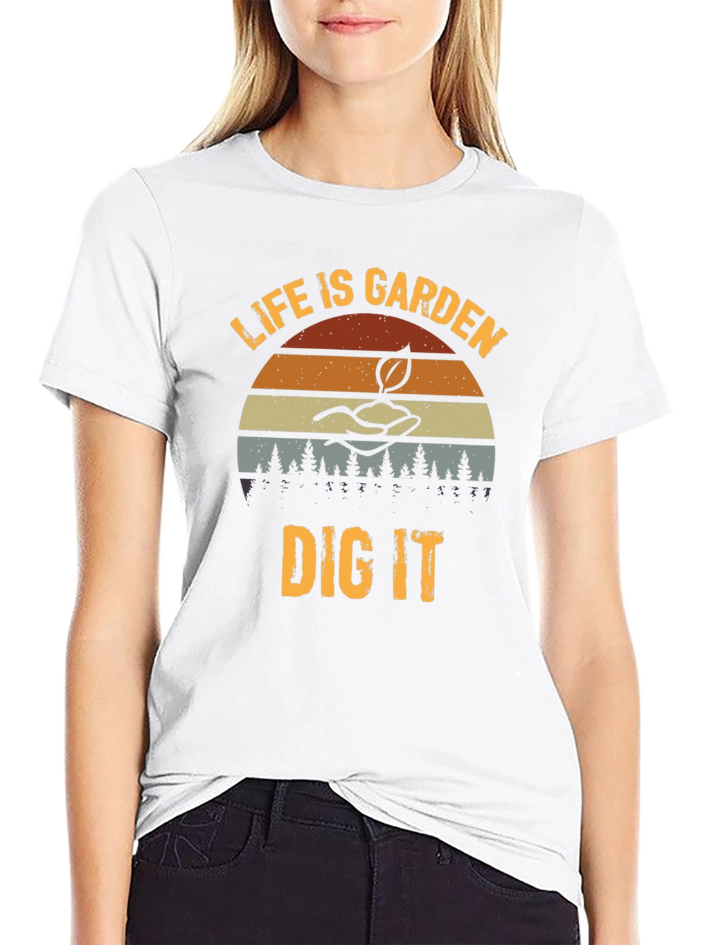 Life is Garden Dig It Graphic T-Shirt