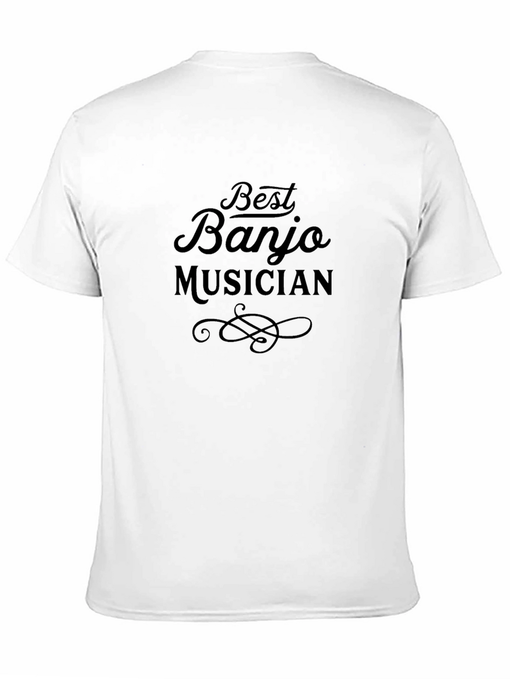 Best Banjo Musician Black T-Shirt