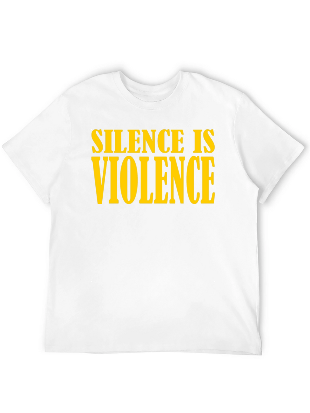 Silence is Violence Graphic Tee - Black