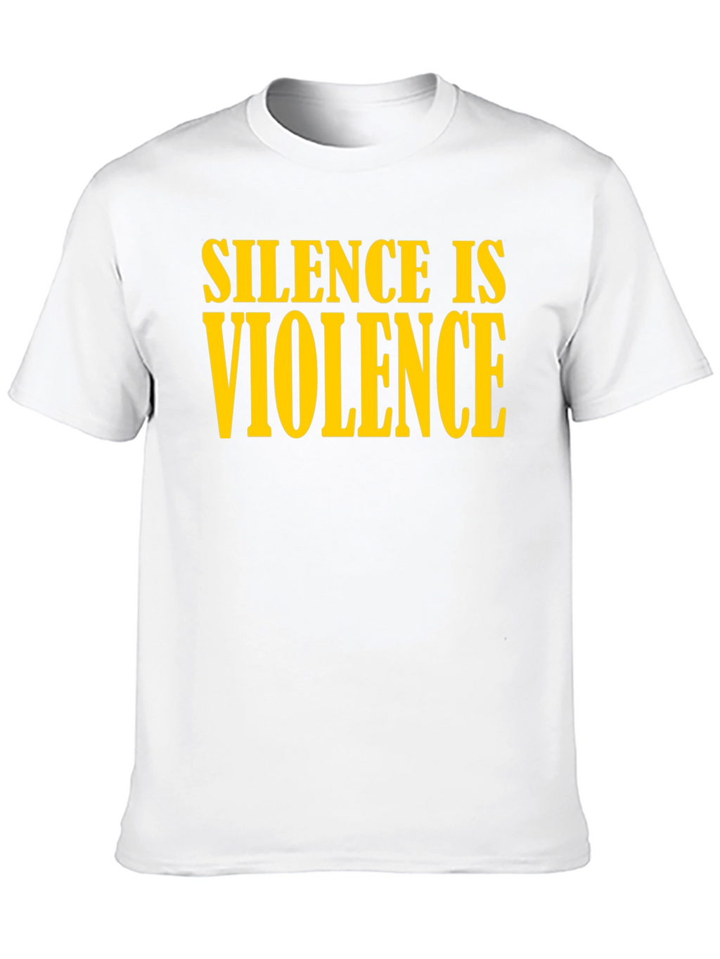 Silence is Violence Graphic Tee - Black