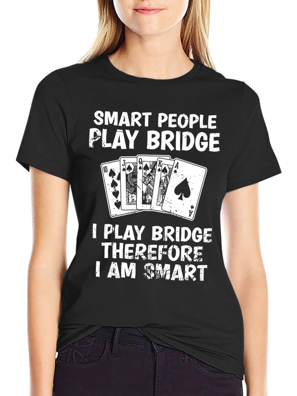 Smart People Play Bridge T-Shirt