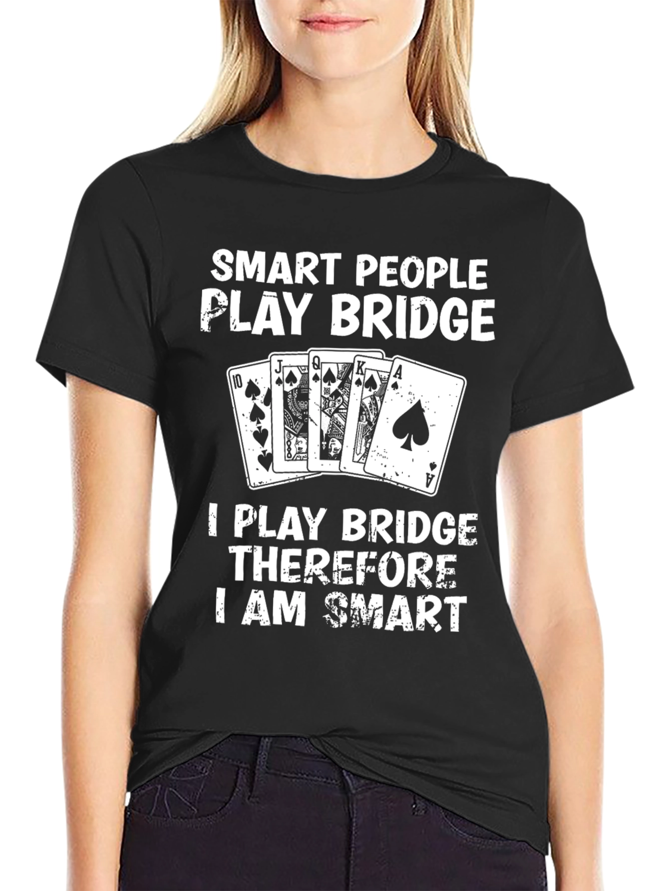 Smart People Play Bridge T-Shirt