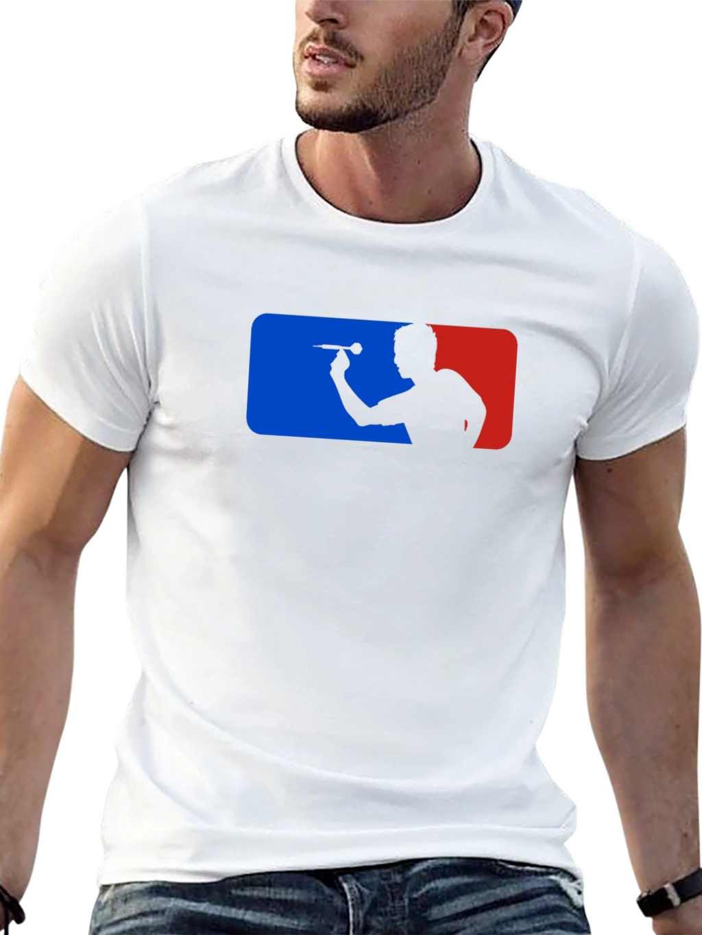 Darts Thrower Black T-Shirt