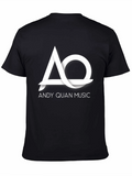 Andy Quan Music Black Graphic Tee