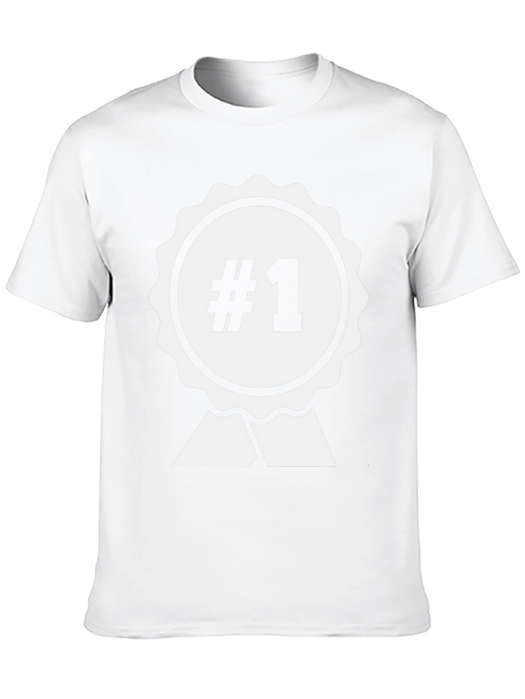 #1 Champion T-Shirt - Black Cotton Graphic Tee