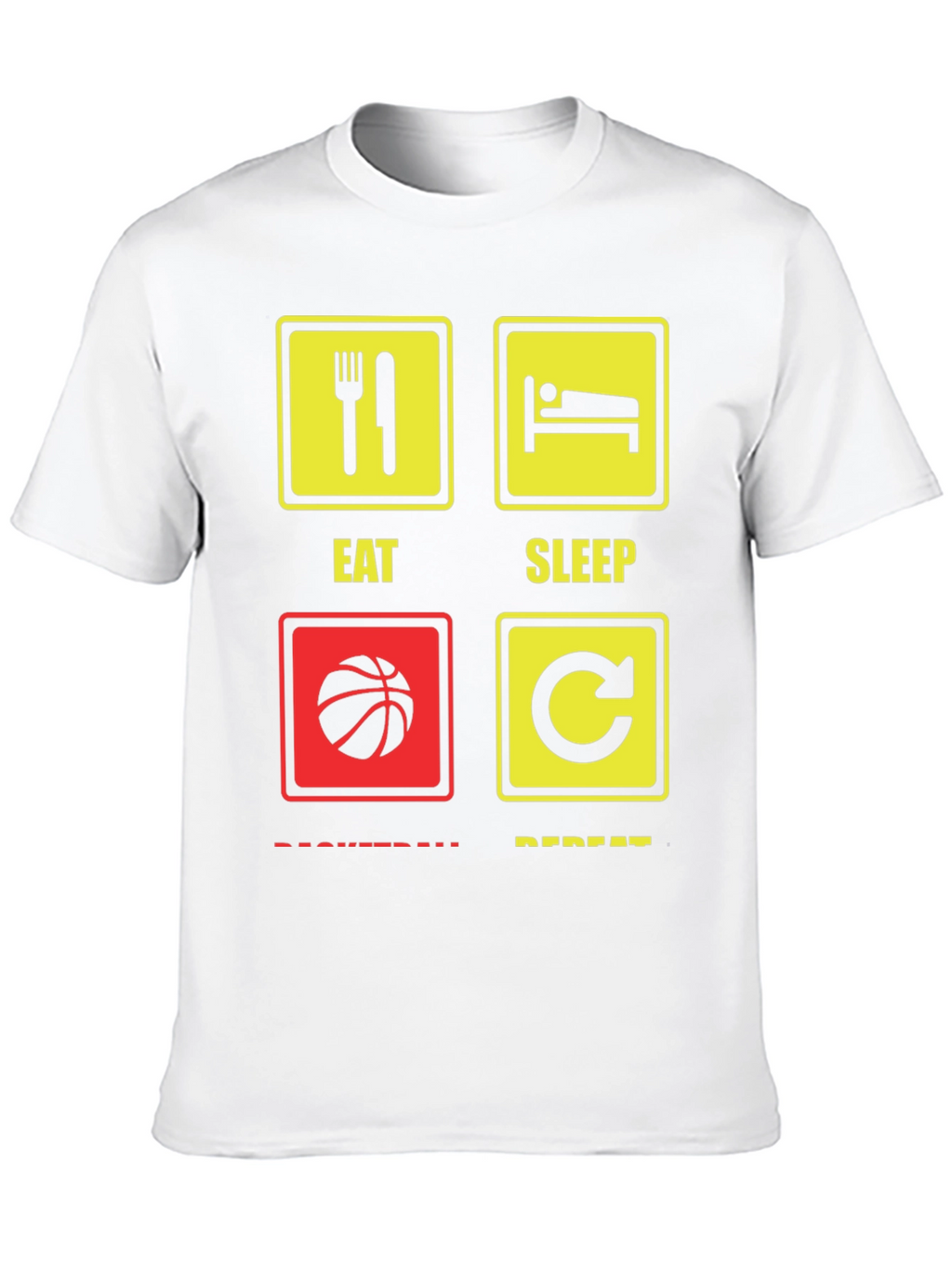 Eat Sleep Basketball Repeat T-Shirt