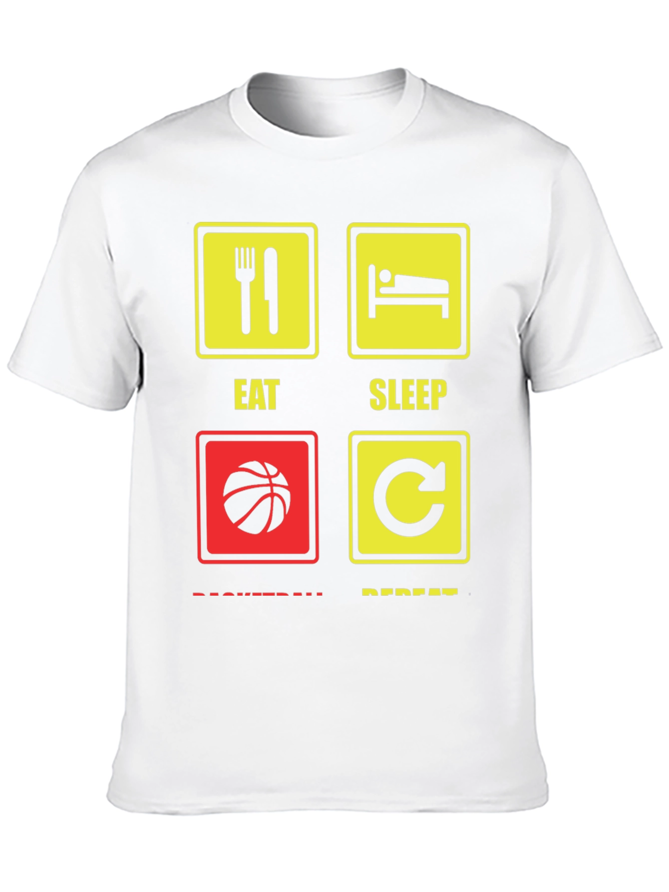 Eat Sleep Basketball Repeat T-Shirt