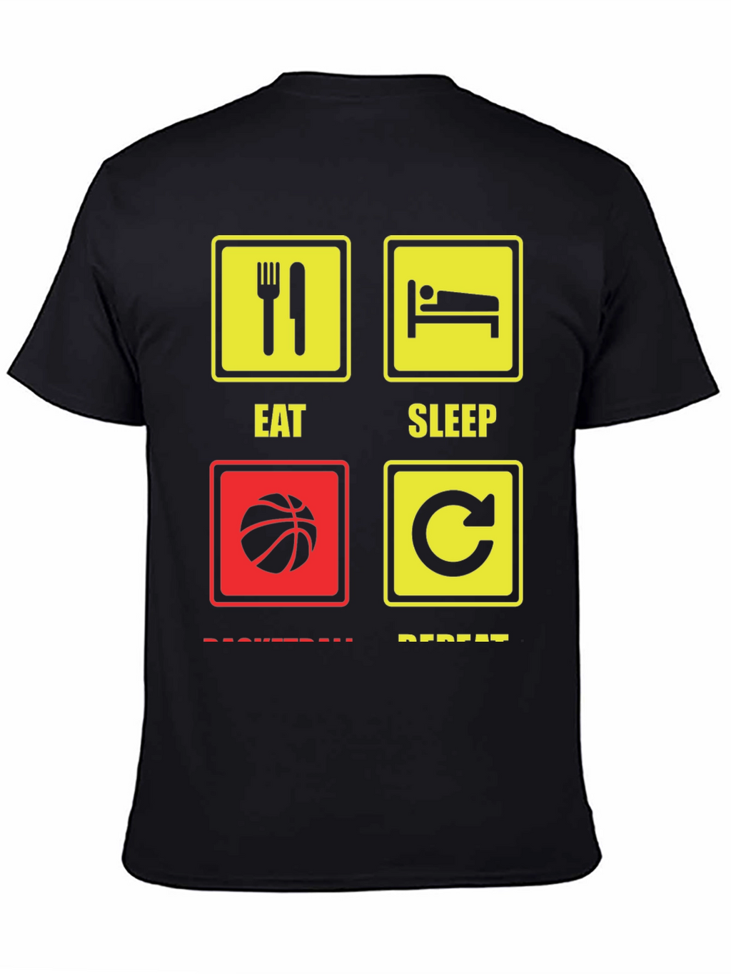 Eat Sleep Basketball Repeat T-Shirt