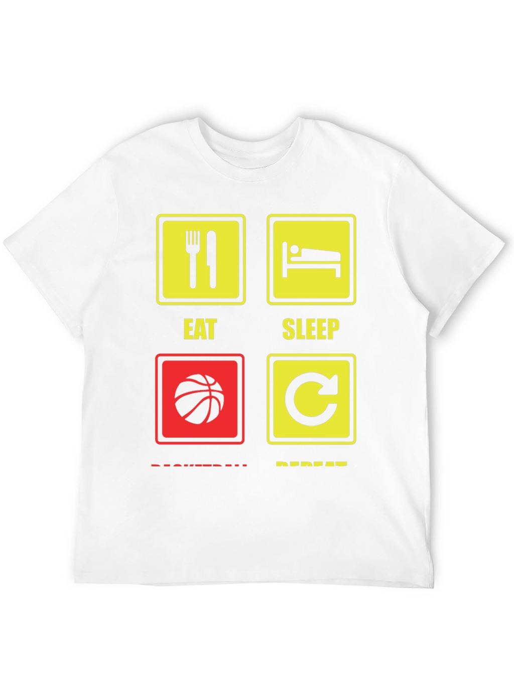 Eat Sleep Basketball Repeat T-Shirt
