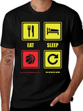 Eat Sleep Basketball Repeat T-Shirt