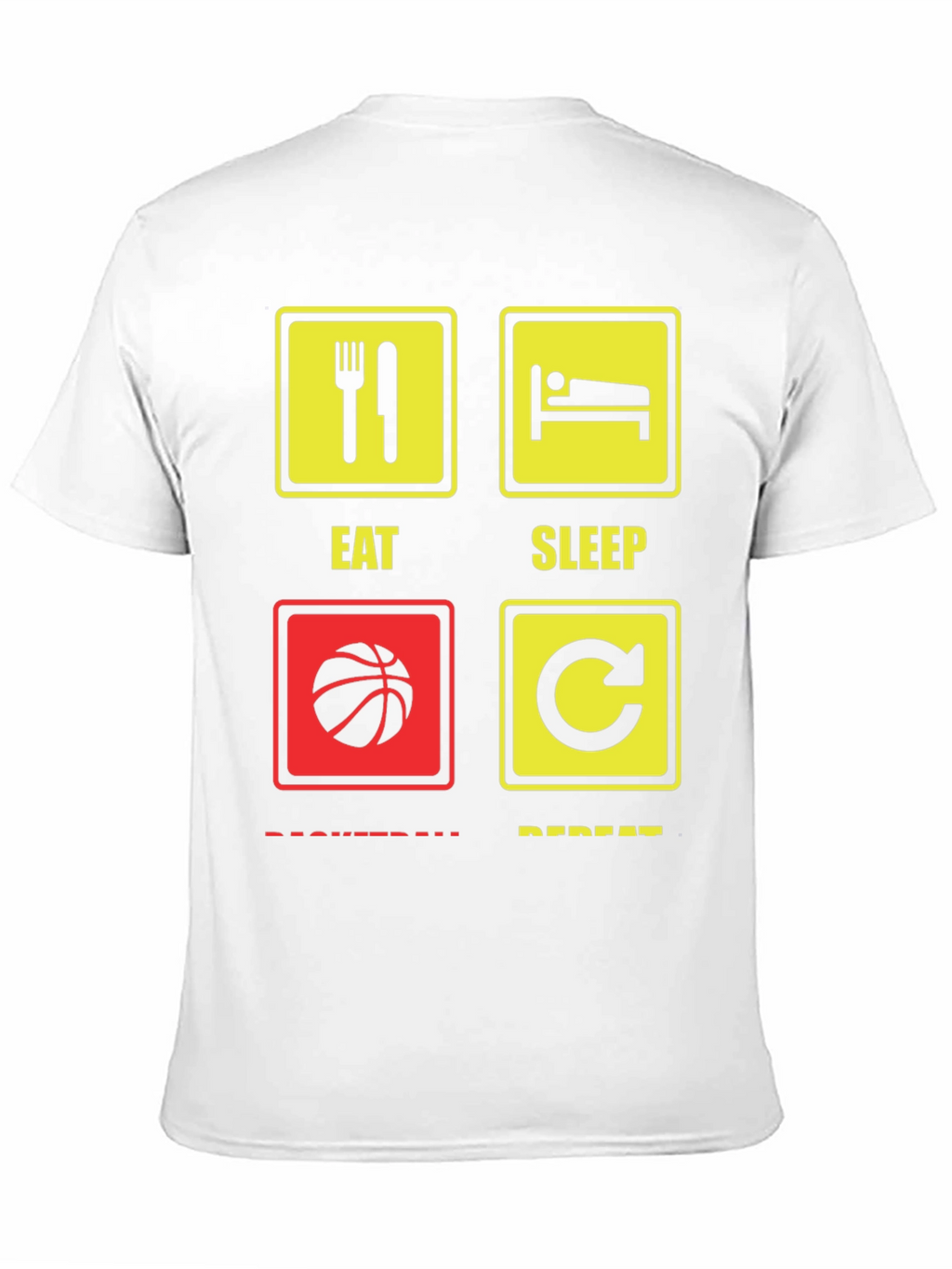 Eat Sleep Basketball Repeat T-Shirt