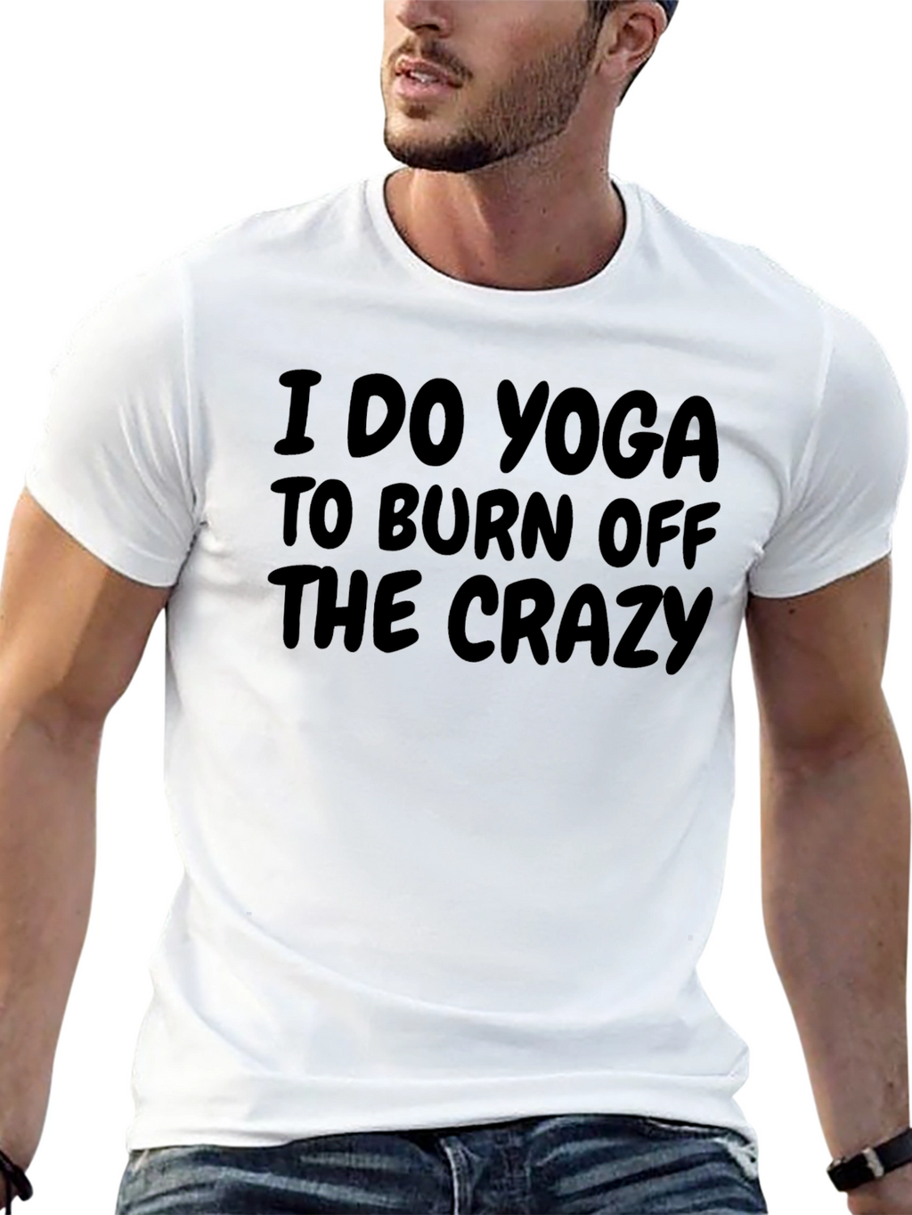 Yoga Crazy T-Shirt - Burn Off Stress